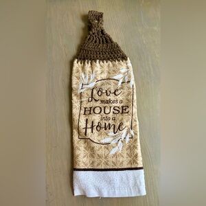 🌻3/$18 Handmade Hanging Kitchen Towel